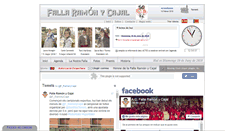 Desktop Screenshot of fallaramonycajal.com